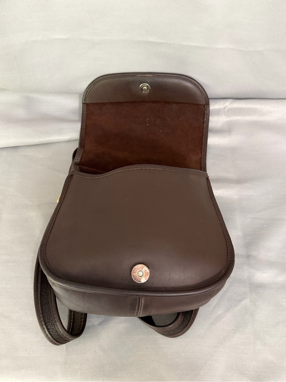 Brown Coach 9949 Faith Oliver Legrone Legacy- 90s Y2K Vintage Mahogany - Picture 3 of 15